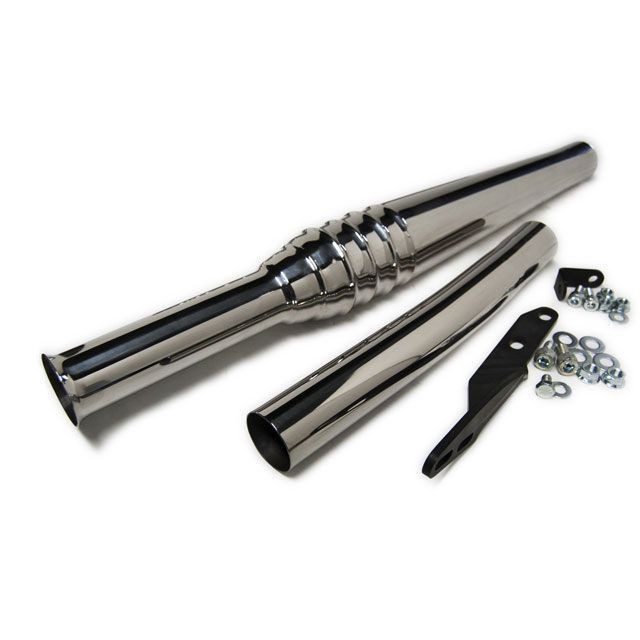 モーターロック SR400/500（FI車可） SR400/500用 69トランペット スリップオン 仕様 ダウン タイプ キャブ車用 Motor …の通販は