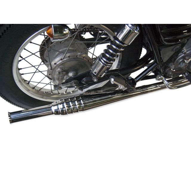 モーターロック SR400/500（FI車可） SR400/500用 69トランペット スリップオン 仕様 ダウン タイプ キャブ車用 Motor …_2
