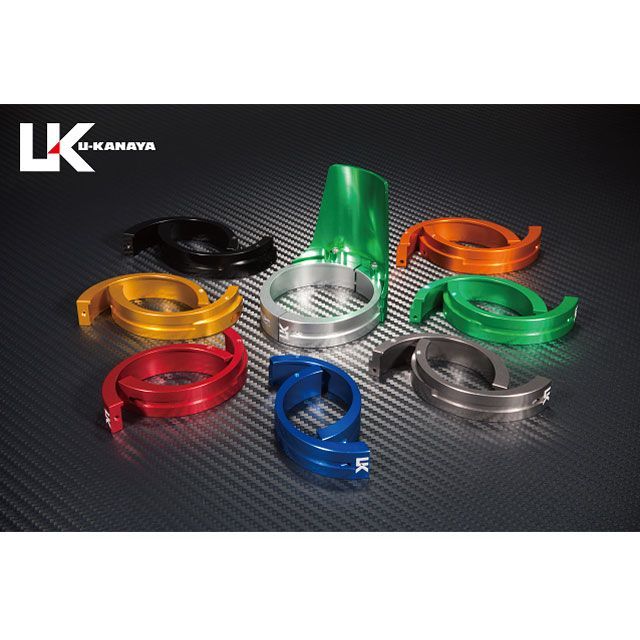 確認写真 ユーカナヤ CB400Four アルミ削り出しビレットフォークガード ガード