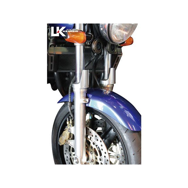 ユーカナヤ CB1000SF アルミ削り出しビレットフォークガード ガード