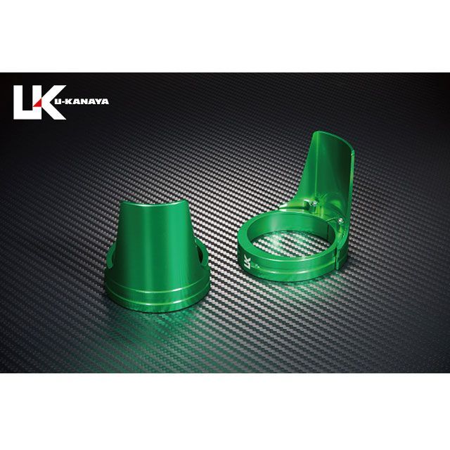 ユーカナヤ XJR1200/XJR1300 アルミ削り出しビレットフォークガード