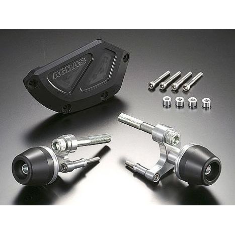 アグラス CBR1000RR レーシングスライダー 3点セット ジェネレータ カラー ジュラコン/ブラック タイプ ロゴ無 AGRAS