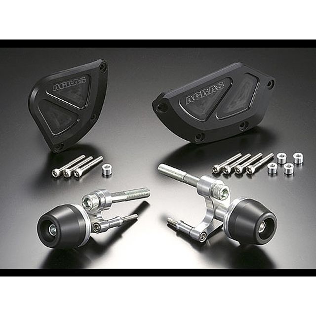 アグラス CBR1000RR レーシングスライダー 4点セット カラー ジュラコン/ホワイト タイプ ロゴ有 AGRAS バイクの通販は