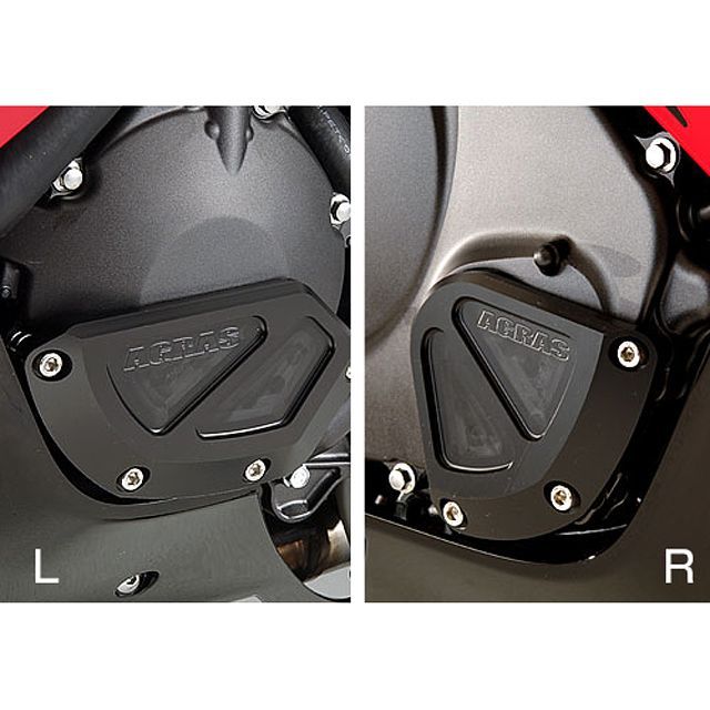 アグラス CBR1000RRファイヤーブレード レーシングスライダーLRセット カラー：ブラック AGRAS バイクの通販は