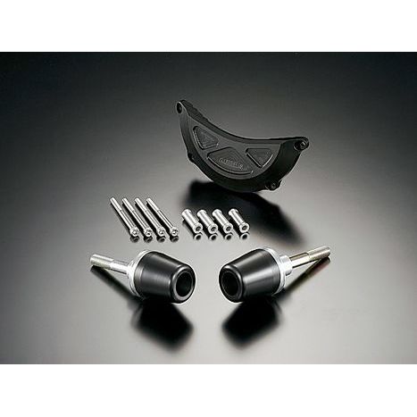 アグラス CBR600RR レーシングスライダー 3点SET ジェネB カラー ジュラコン/ホワイト タイプ ロゴ有 AGRAS
