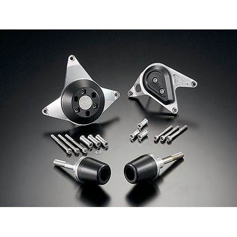 アグラス CBR600RR レーシングスライダー 4点SET A カラー ジュラコン/ホワイト タイプ ロゴ無 AGRAS バイクの通販は