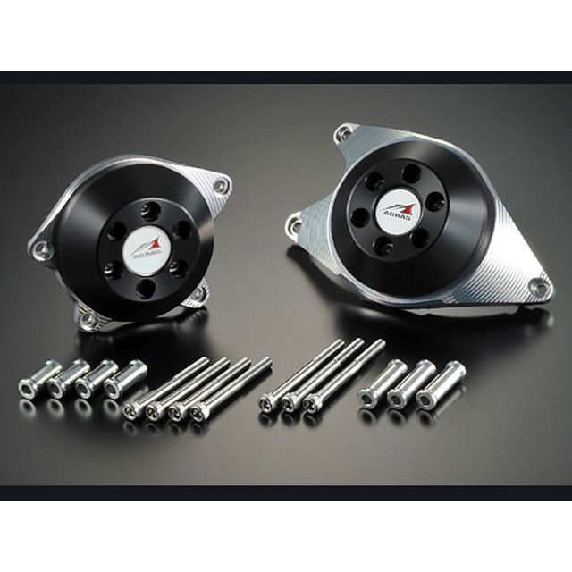 アグラス CB1100 レーシングスライダー ケースカバーSET A カラー ジュラコン/ホワイト AGRAS