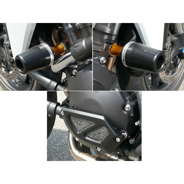 ZX-14R / ZZR1400 (12-) 車両をしっかり保護できるエンジンガード