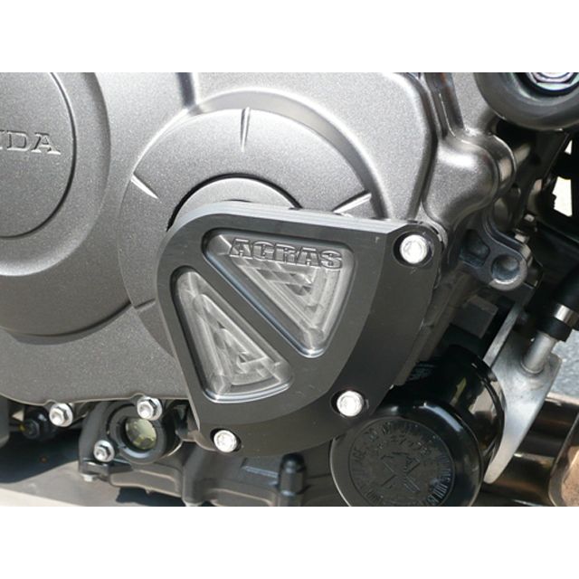 アグラス CB1000R レーシングスライダー 2点SET クランクB＋ジェネレーターB カラー ジュラコン/ホワイト AGRAS_1