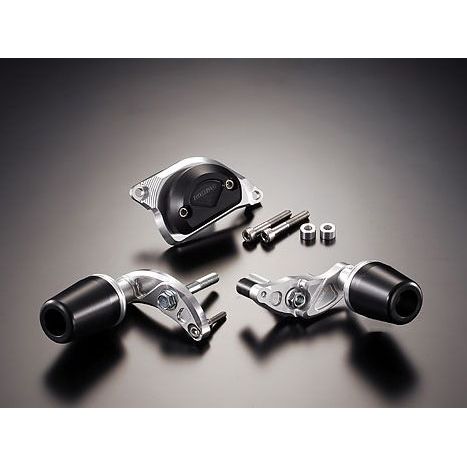 アグラス YZF-R1 レーシングスライダー 3点SET ジェネレーター カラー ジュラコン/ブラック タイプ ロゴ無 AGRAS