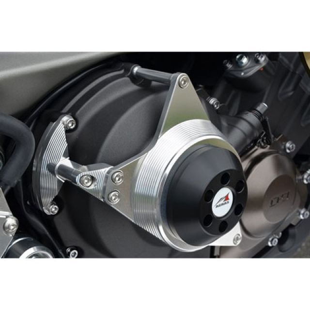 AGRAS AGRAS:アグラス レーシングスライダーセット ジュラコンカラー：ホワイト (ロゴ無) MT-09 AGRAS アグラス レーシングスライダーセット MT-09 YAMAHA ヤマハ