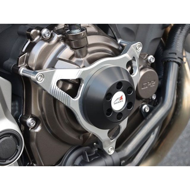 アグラス MT-07 レーシングスライダー クラッチ カラー ジュラコン/ブラック AGRAS