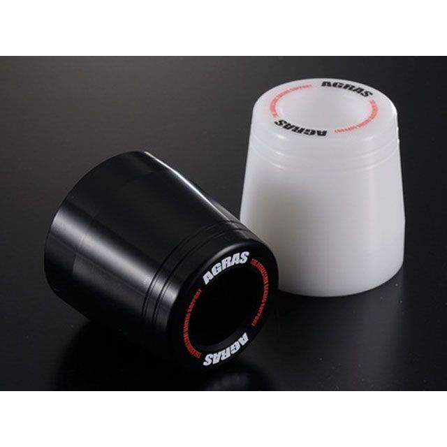 アグラス YZF-R1/M レーシングスライダー 4点セット フレーム＋ジェネレーター＋クランク カラー ジュラコン/ブラック タイプ ロゴ有 AG…の通販は