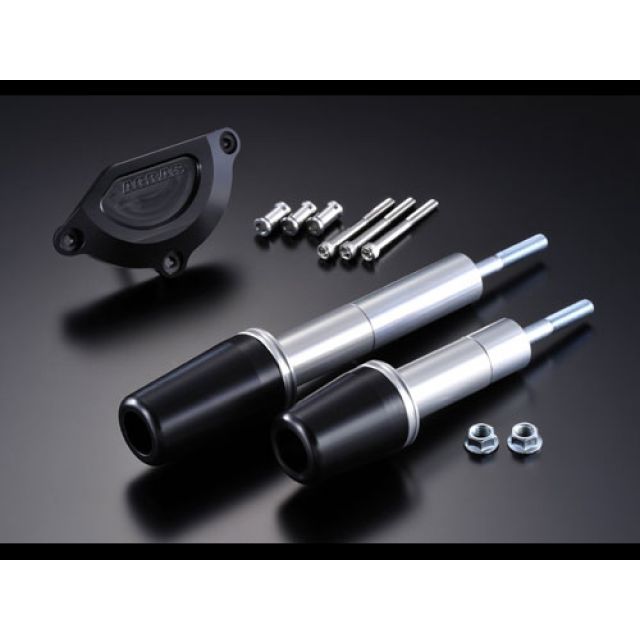アグラス GSX1400 レーシングスライダー 3点SET R カラー ジュラコン/ホワイト タイプ ロゴ無 AGRAS