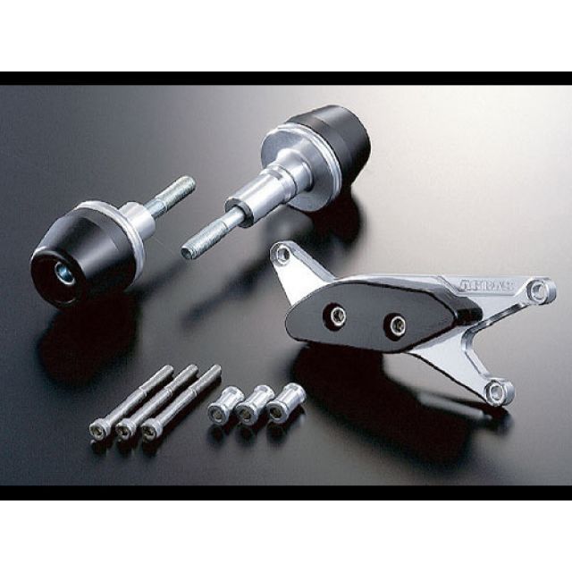 アグラス GSX-R1000 レーシングスライダー 3点SET A カラー ジュラコン/ホワイト タイプ ロゴ無 AGRAS バイクの通販は