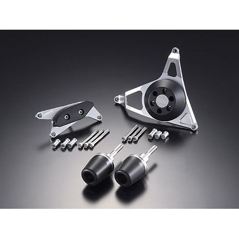 アグラス GSX-R1000 レーシングスライダー 4点SET A カラー ジュラコン/ホワイト タイプ ロゴ無 AGRAS バイクの通販は 39,302円