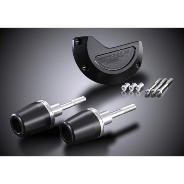 アグラス GSX1300R レーシングスライダー 3点SET ジェネレーターB カラー ジュラコン/ブラック タイプ ロゴ有 AGRAS_1