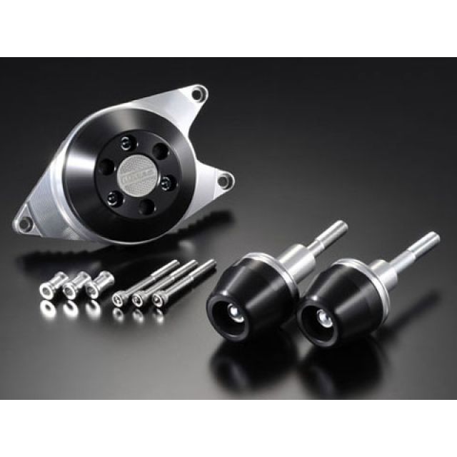 アグラス GSX-R1000 レーシングスライダー 3点SET ジェネレーターA カラー ジュラコン/ブラック タイプ ロゴ有 AGRAS