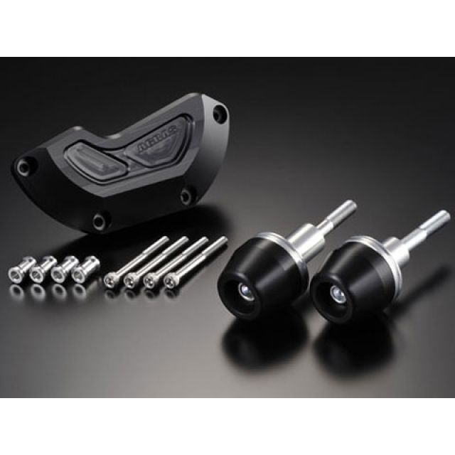 アグラス GSX-R1000 レーシングスライダー 3点SET ジェネレーターB カラー ジュラコン/ホワイト タイプ ロゴ無 AGRAS バイクの通販は