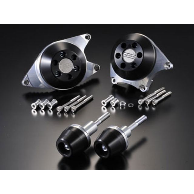 アグラス GSX-R1000 レーシングスライダー 4点SET A カラー ジュラコン/ブラック タイプ ロゴ無 AGRAS バイクの通販は