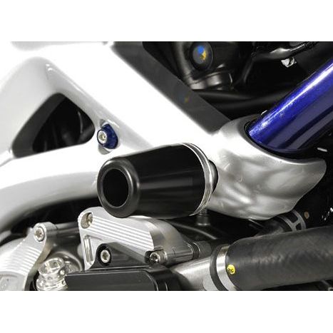 アグラス GLADIUS400 SV650 レーシングスライダー フレームφ50 カラー ジュラコン/ホワイト タイプ ロゴ有 AGRAS_1