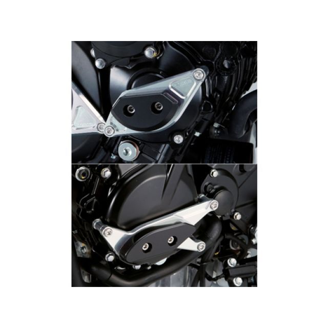アグラス GSR750 レーシングスライダー 2点SET スターターA＋ジェネレーターA カラー ジュラコン/ブラック AGRAS