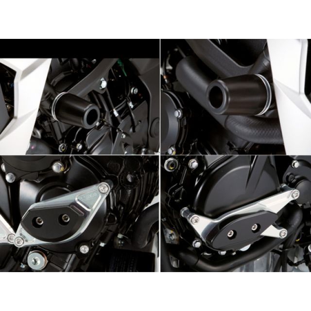 アグラス GSR750 レーシングスライダー 4点SET フレームφ50＋スターターA＋ジェネレーターA カラー ジュラコン/ホワイト タイプ ロゴ…