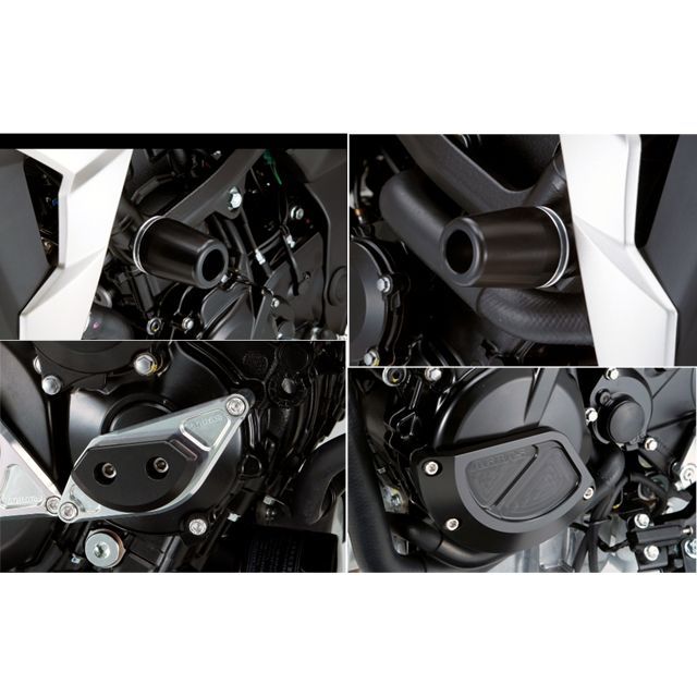 アグラス GSR750 レーシングスライダー 4点SET フレームφ50＋スターターA＋ジェネレーターB カラー ジュラコン/ブラック タイプ ロゴ…