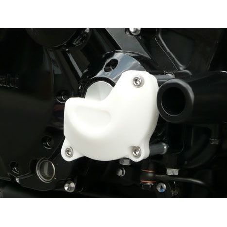 アグラス ZRX1200 DAEG レーシングスライダー クラッチカバー カラー ホワイト AGRAS