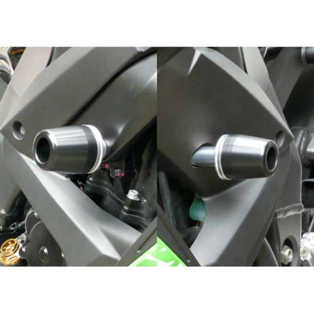 アグラス ZX-10R レーシングスライダー フレーム カラー ジュラコン