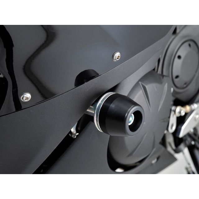 アグラス Ninja400R レーシングスライダーフレーム カラー ジュラコン/ホワイト タイプ ロゴ無 AGRAS
