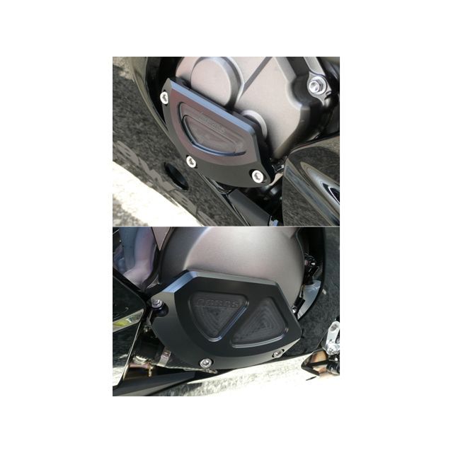 アグラス ZX-10R レーシングスライダー 2点SET B カラー ジュラコン/ホワイト AGRAS