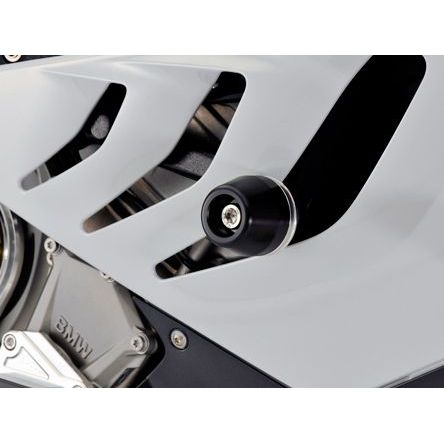 アグラス S1000RR レーシングスライダー 3点SET フレーム＋ジェネレーターA カラー シルバー/ブラック タイプ ロゴ無 AGRAS_2