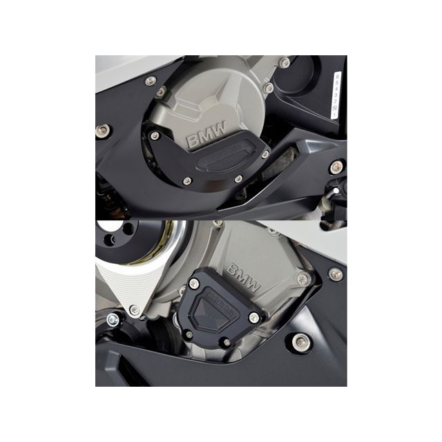 アグラス S1000RR レーシングスライダー 2点SET ジェネレーターB＋クランクB カラー ジュラコン/ホワイト AGRAS