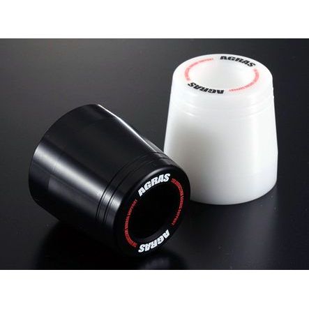 アグラス S1000RR レーシングスライダー 5点SET フレーム＋ジェネレーターA＋クランクA＋クラッチ カラー チタン/ホワイト タイプ ロゴ…の通販は