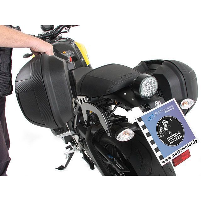 ヘプコ＆ベッカー Orbit/オービット サイドケース（ブラック