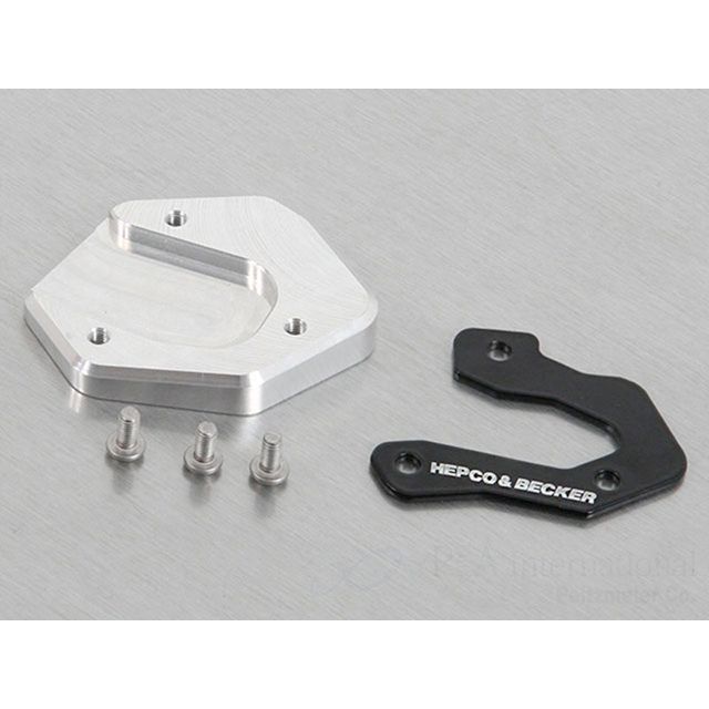 ヘプコ＆ベッカー サイドスタンドエンド（黒いこと） HEPCO＆BECKER