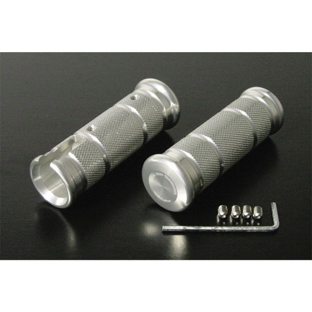 SP武川 ビレットアルミステップキット カラー シルバー SP TAKEGAWA バイクの通販は 6,316円