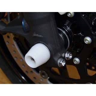 アグラス CBR1000RR フロントアクスルプロテクター コーンタイプ 仕様 アルミ カラー シルバー AGRAS バイク