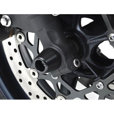 アグラス FZ1 FAZER/FZ1 フロントアクスルプロテクター コーンタイプ 仕様 アルミ カラー ブルー AGRAS バイク