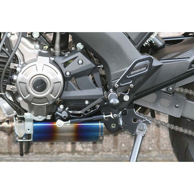 ストライカー Z125PRO スペシャルステップキット（ブラック） STRIKER_1