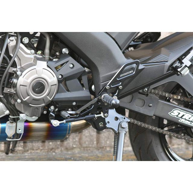 ストライカー Z125PRO スペシャルステップキット（ブラック） STRIKER_3
