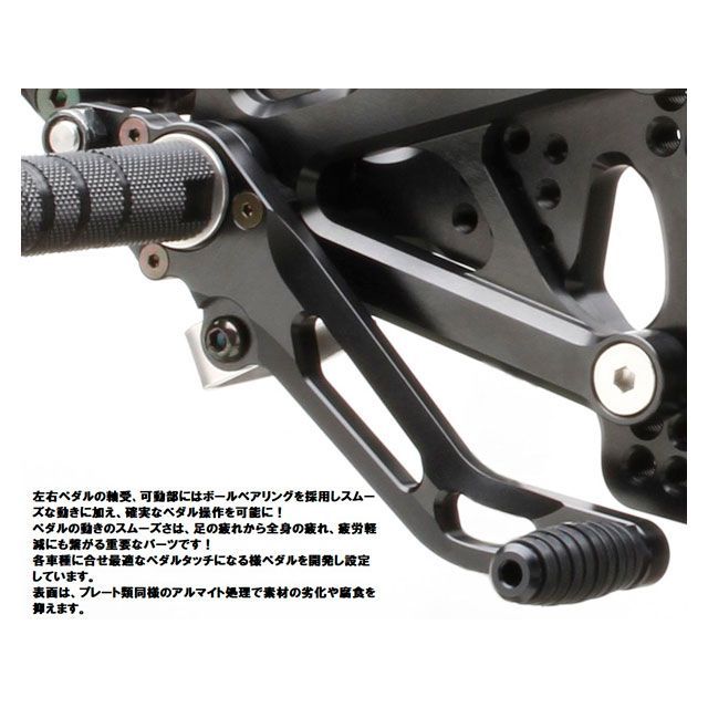 ストライカー Z125PRO スペシャルステップキット（ブラック） STRIKER_7