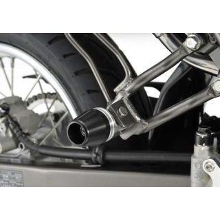 アグラス D-TRACKER125 タンデムスライダー（ジュラコン（R）/左右セット） カラー ブラック AGRAS バイクの通販は