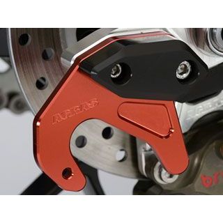 アグラス CBR1000RR チェーンアジャスタースライダー用スタンドプレート カラー シルバー AGRAS
