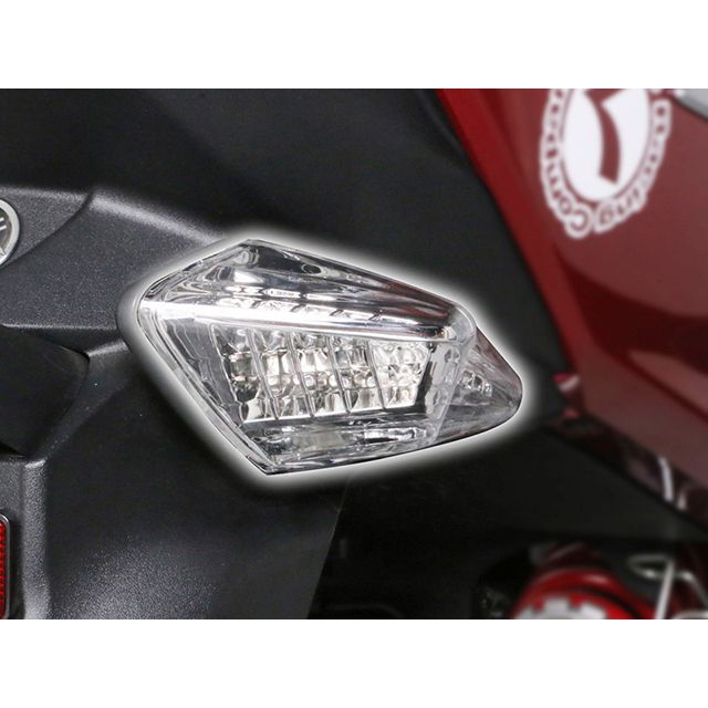 キタコ マジェスティS LEDウインカーキット リア カラー クリア KITACO_1