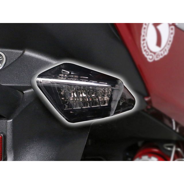 キタコ マジェスティS LEDウインカー一揃いの道具 後押し 色合い 噴煙 KITACO