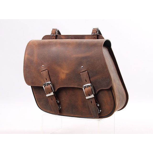 デグナー SB-60IN レザーサドルバッグ カラー ブラウン DEGNER バイクの通販は