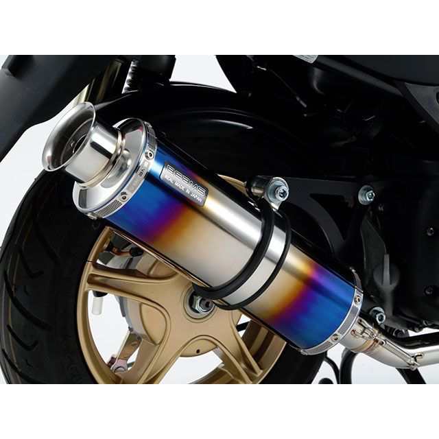 ビームス JOG ZR SS300 SP（JMCA認定） マフラー サイレンサー ヒートチタン BEAMS バイクの通販は