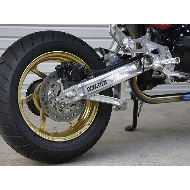 オーバーレーシング GROM スイングアーム OVタイプ サイズ スタンダード長 仕様 スタビライザー付き OVER RACING_1
